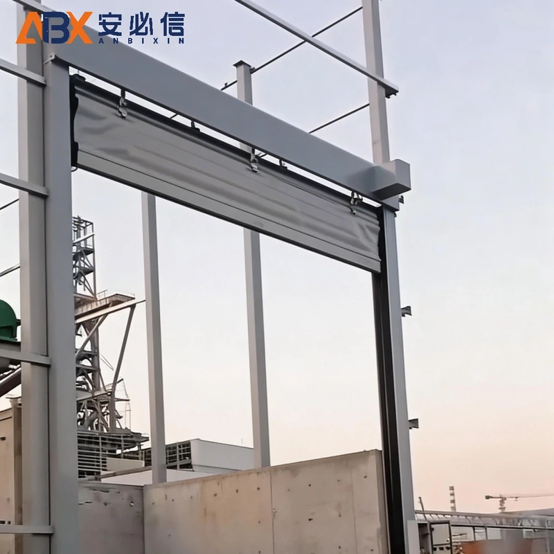 保定市软帘堆积门